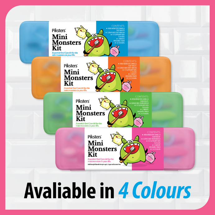 Piksters Mini Monsters Oral Care Kit