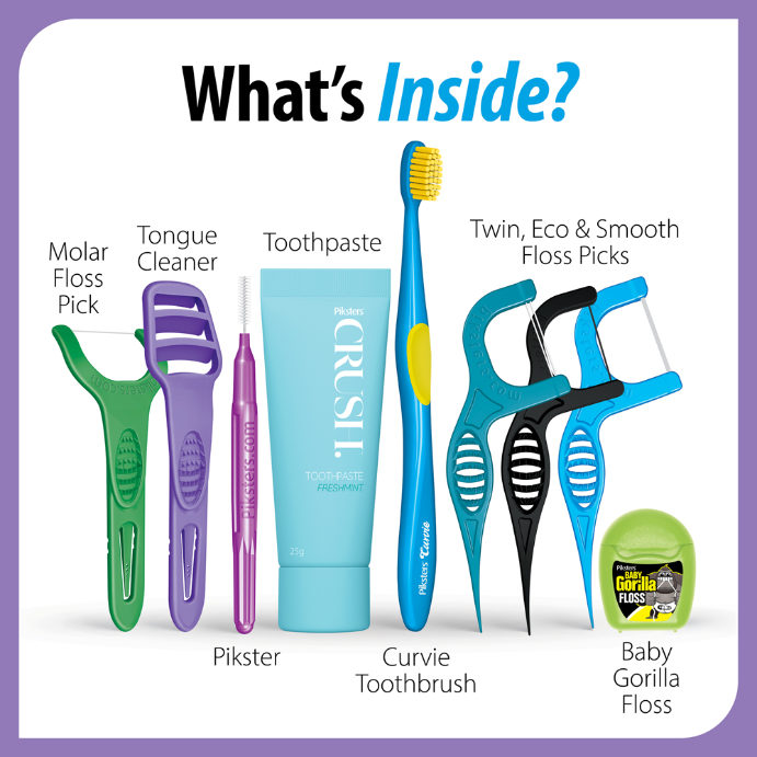 Piksters on the Go Ess Oral Care Kit