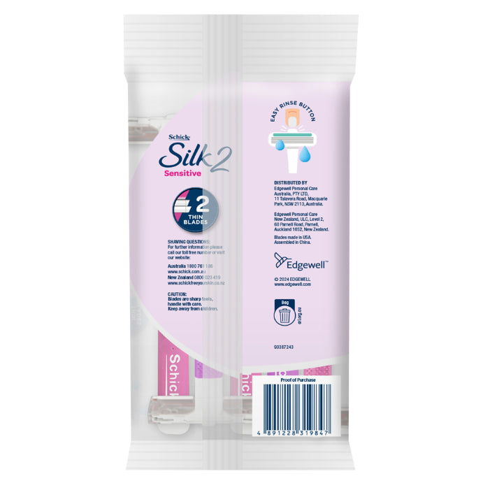 Schick Disposables Silk 2 5pk