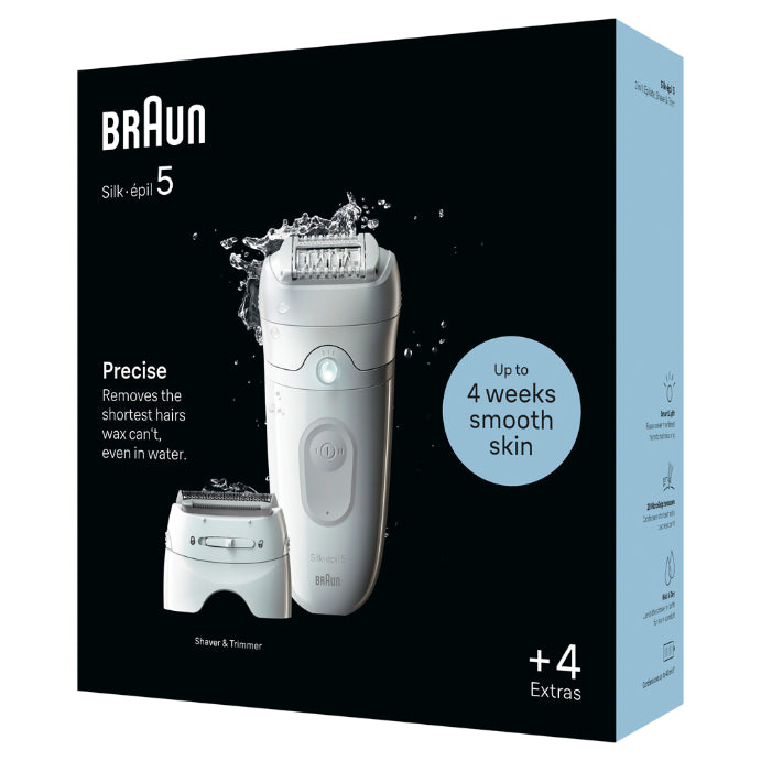 Braun Silk Epil S5 + 4 Extras