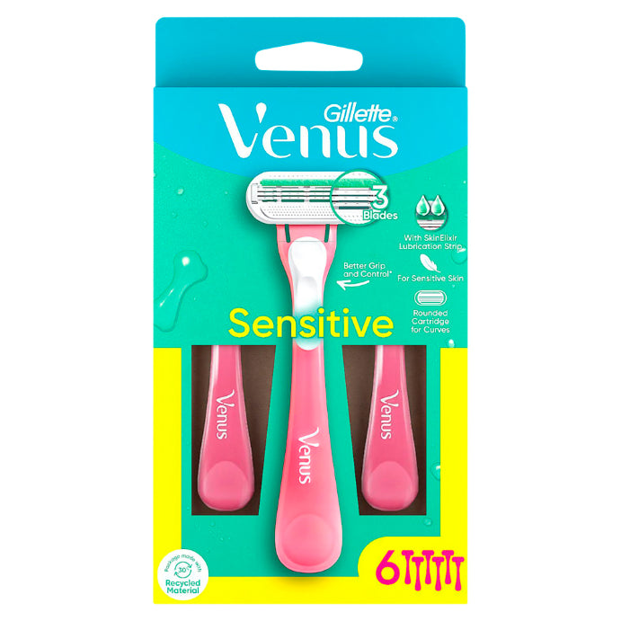 Venus Disposables Sensitive 5+1pk