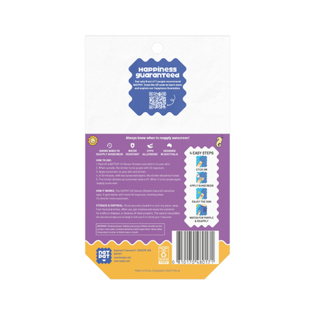 NatPat SunnyPatch UV Sensing Color Chang