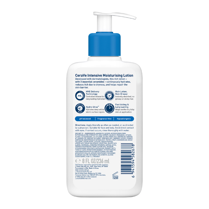 CeraVe Intensive Moisturising Lotion 236mL