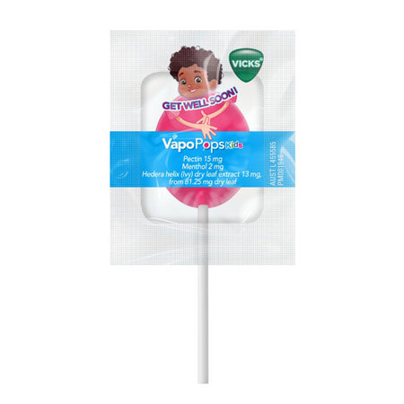 Vicks Throat Pops for Kids 8pk