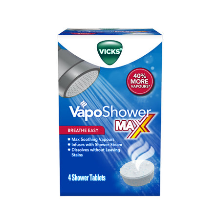 Vicks Vaposhower Max 4 Tabs