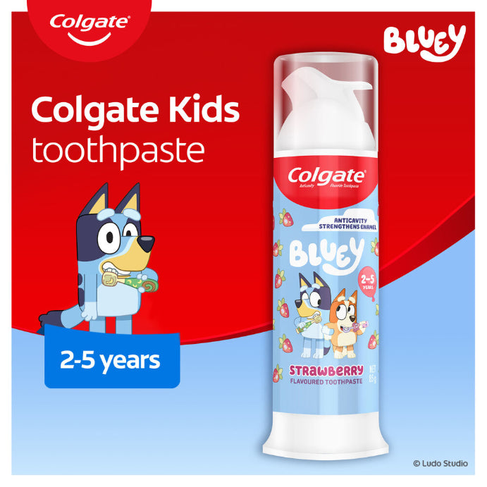 Colgate Tooth Paste Kids Strawberry Pump 85g