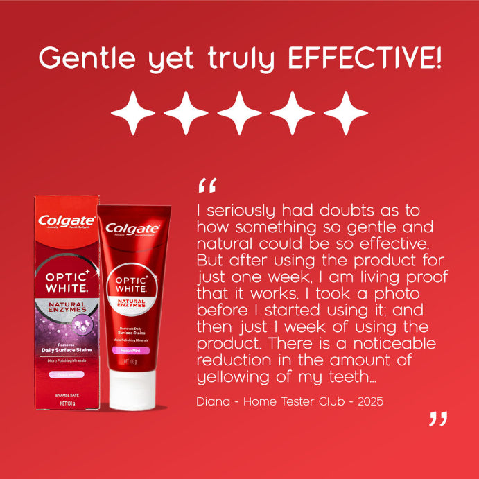 Colgate Tooth Paste Optic White Enzyme 100g