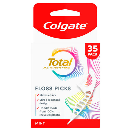 Colgate Total Floss Pick 35pk
