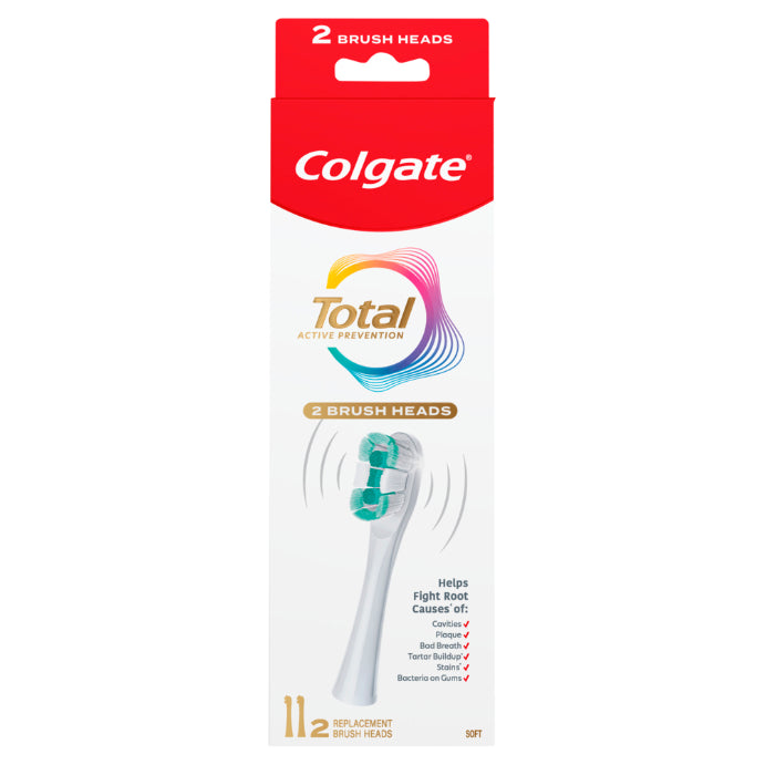Colgate Power Tooth Brush Total Refill 2pk