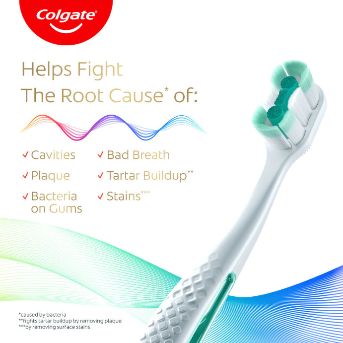 Colgate Tooth Brush Total Foaming Clean Medium 1pk