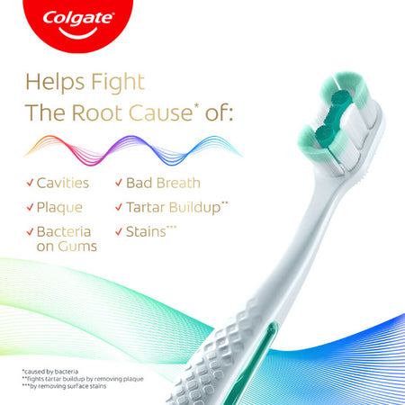Colgate Tooth Brush Total Foaming Clean Medium 1pk
