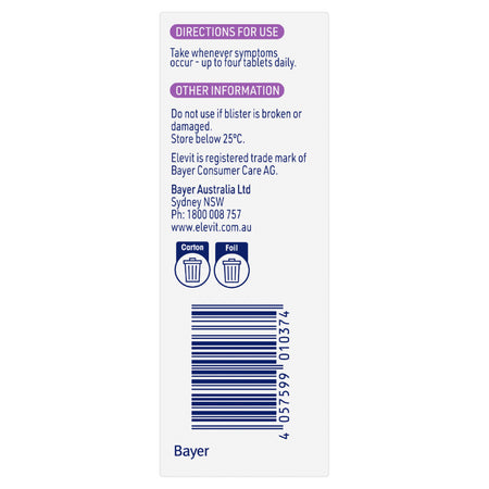 Elevit Morning Sickness 60 Tablets