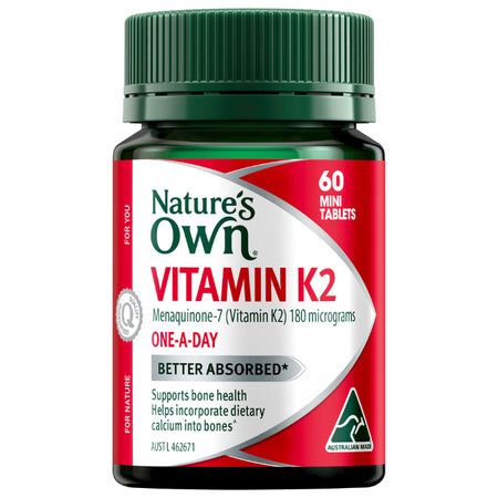 Nature's Own Vitamin K2 60 Tablets
