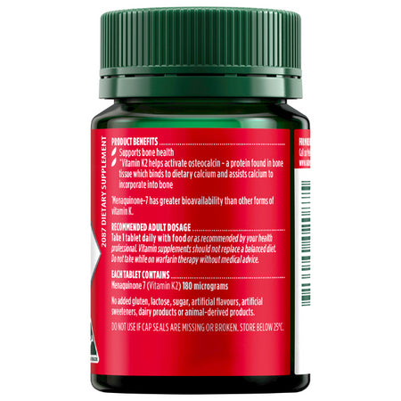 Nature's Own Vitamin K2 60 Tablets