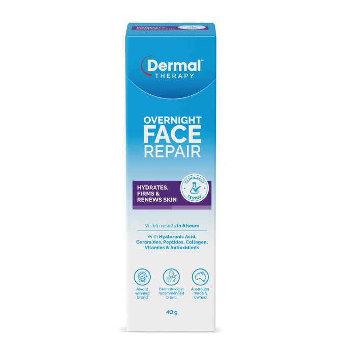Dermal Therapy Overnight Face Repair 40g