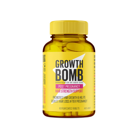 Growth Bomb Post Pregnancy Hair Strength Support 60 Tablets