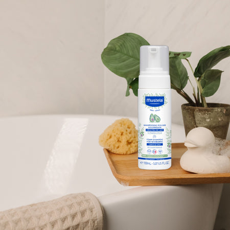 Mustela Newborn Foam Shampoo for Cradle Cap Prevention 150ml