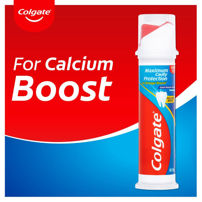 Colgate Toothpaste Great Regular Flavour Pump 130g