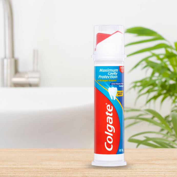 Colgate Toothpaste Great Regular Flavour Pump 130g