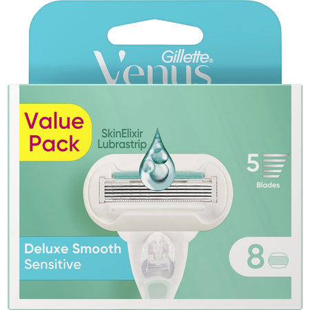 Gillette Venus Deluxe Smooth Sensitive Refills 8 Pack