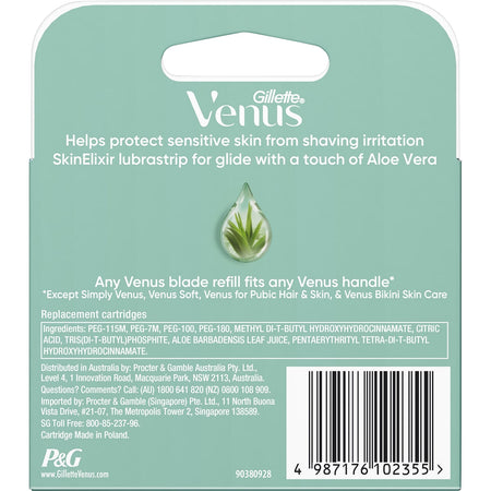 Gillette Venus Deluxe Smooth Sensitive Refills 8 Pack