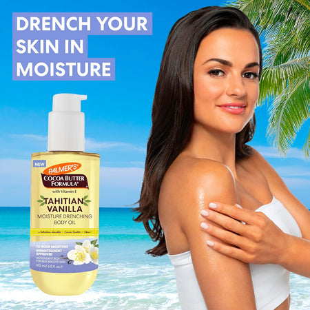 Palmers Tahitian Vanilla Body Oil 192ml