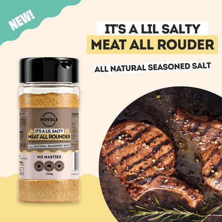 Mingle Meat All Rounder All Natural Seasoned Salt 140g