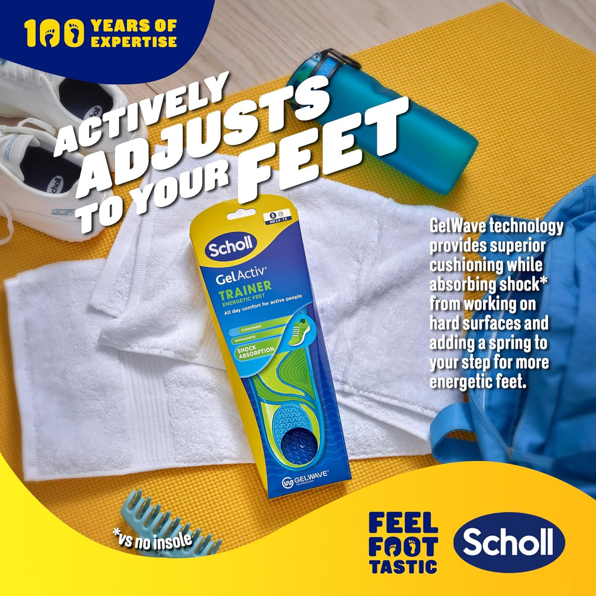 Scholl Gel Activ Insole Casual Small