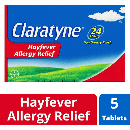 Claratyne Hayfever Allergy Relief 5 Tablets