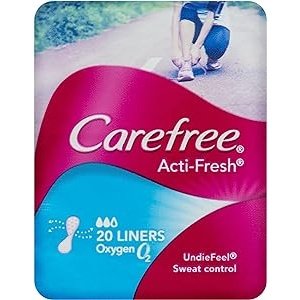 Carefree Acti-Fresh Panty Liners 20 Liners