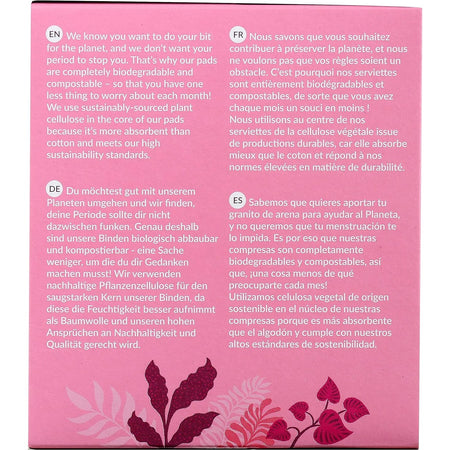 Natracare Ultra Extra Pads Long with Organic Cotton Cover x 8 Pack