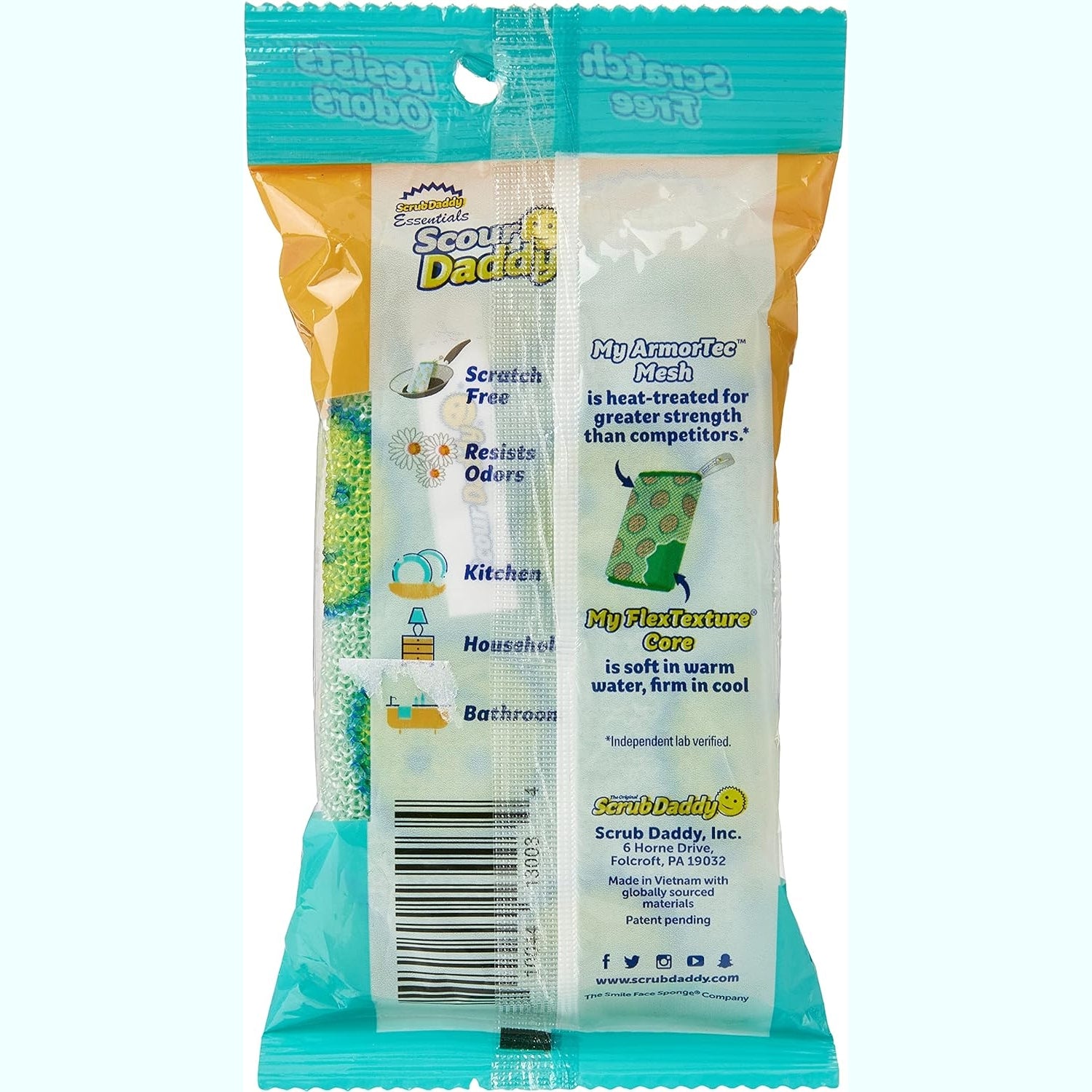 Scrub Daddy Essentials Scour Daddy 1ct Green