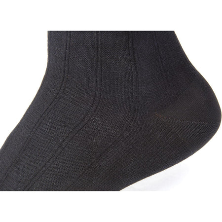 Jobst for Men Casual Cl1 15-20 Phlebology Knee High Ct Sock 15-20 Black X-large 1 Pair