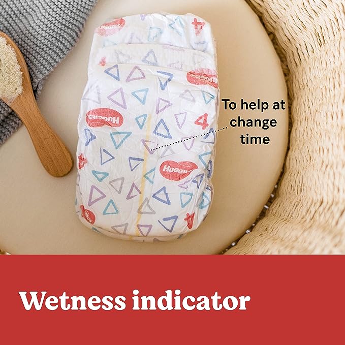 Huggies Essentials Nappies Size 2 4-8kg 54 Pack