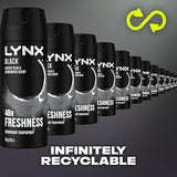 Lynx Men Body Spray Black 165ml