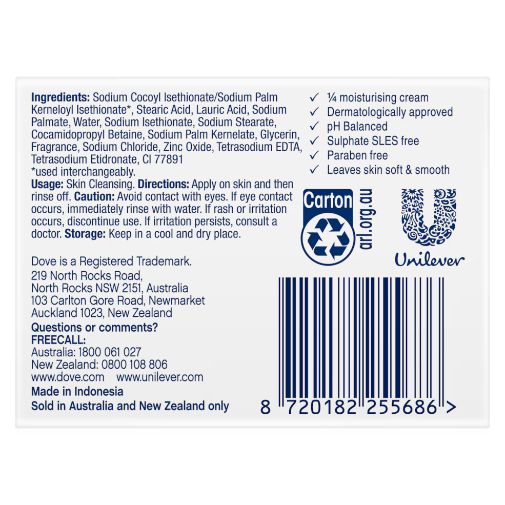 Dove Original Beauty Cream Bar 90g