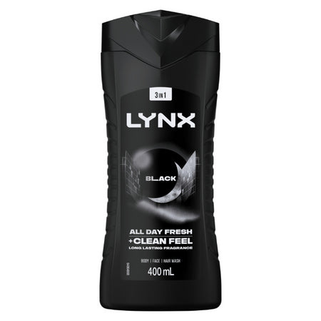 Lynx Body Wash Black 400ml