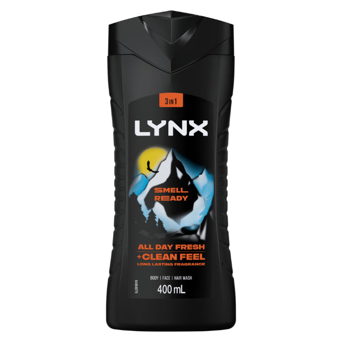 Lynx Body Wash Smell Ready 400ml