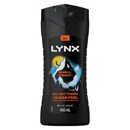 Lynx Body Wash Smell Ready 400ml