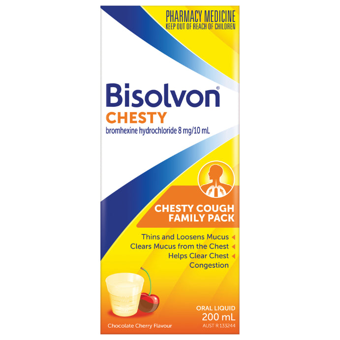 Bisolvon Cough Syrup 200 Ml