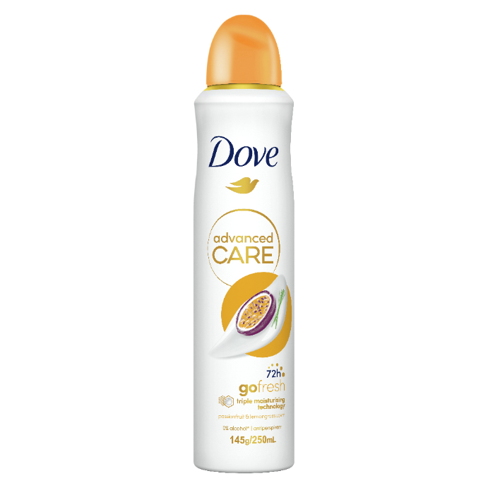 Dove Advanced Care Passionfruit & Lemongrass 72h  250ml