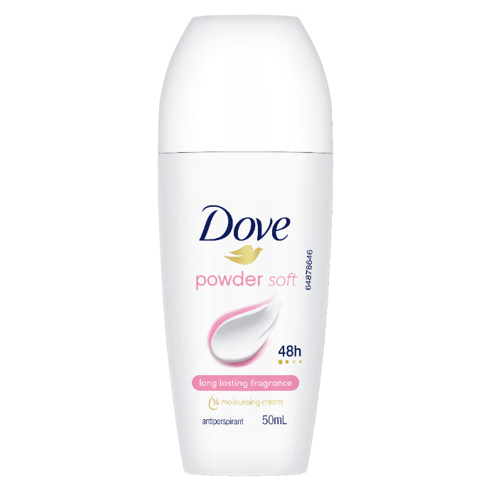 Dove Women Antiperspirant Deodorant 48h Roll On Powder Soft 50ml