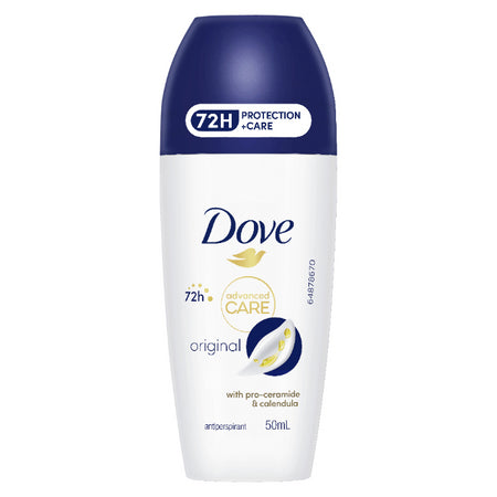 Dove Advanced Care Antiperspirant 72HR Protection Original Roll-On 50mL