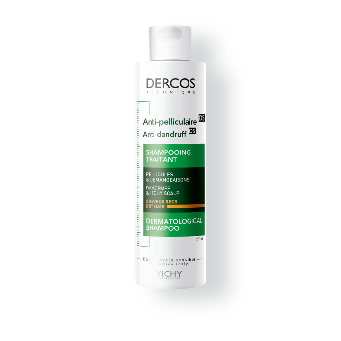 Dercos Anti-Dandruff DS Shampoo for Dry Hair 200ml
