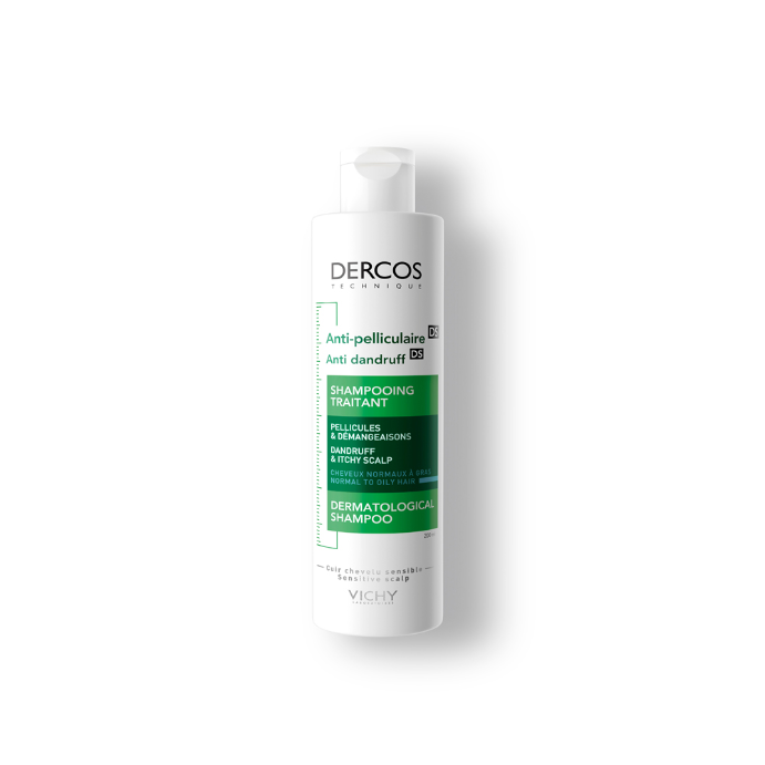 Dercos Anti-Dandruff DS Shampoo for Normal to Oily Hair 200ml