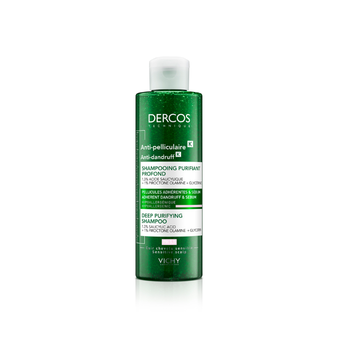 Dercos Anti-Dandruff K Deep Purifying Shampoo 250ml