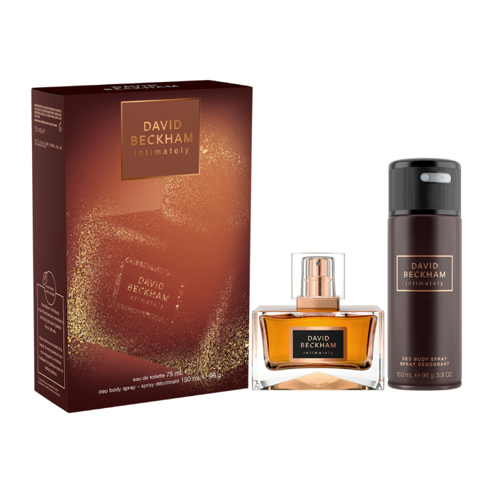 David Beckham Fragrances Intimately EDT 75mL 2 Piece Set