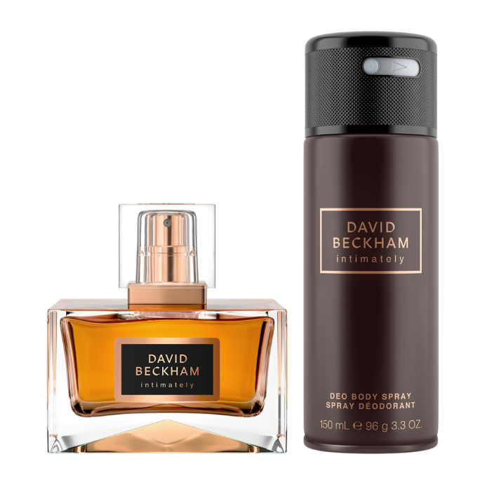David Beckham Fragrances Intimately EDT 75mL 2 Piece Set