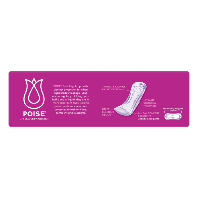 Poise Regular Pad 32pk