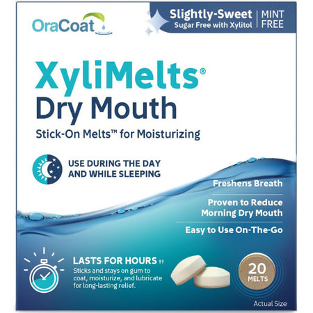 Xylimelts Slightly Sweet mint Free 40 Pack